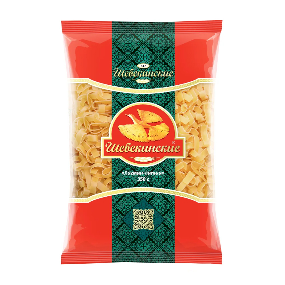 Макароны Шебекинские Лагман-лапша, 350 г