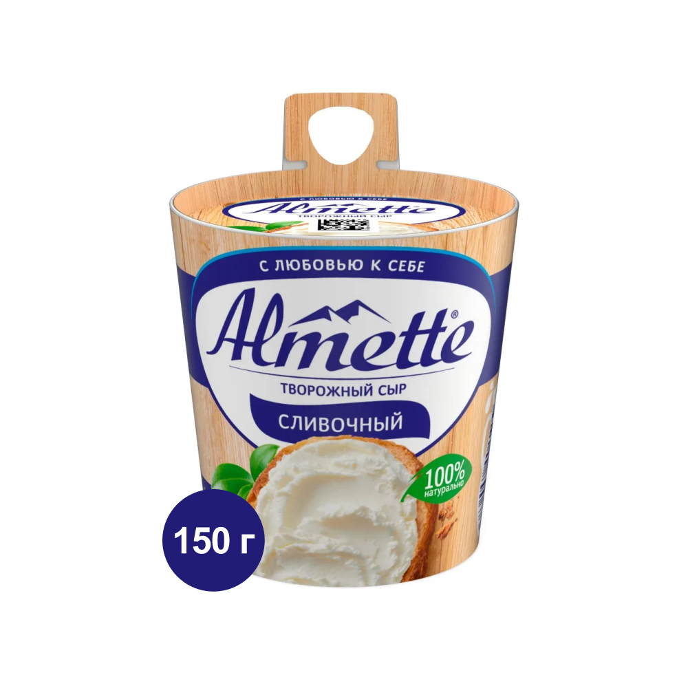 Сыр творожный Almette сливочный, 150 г
