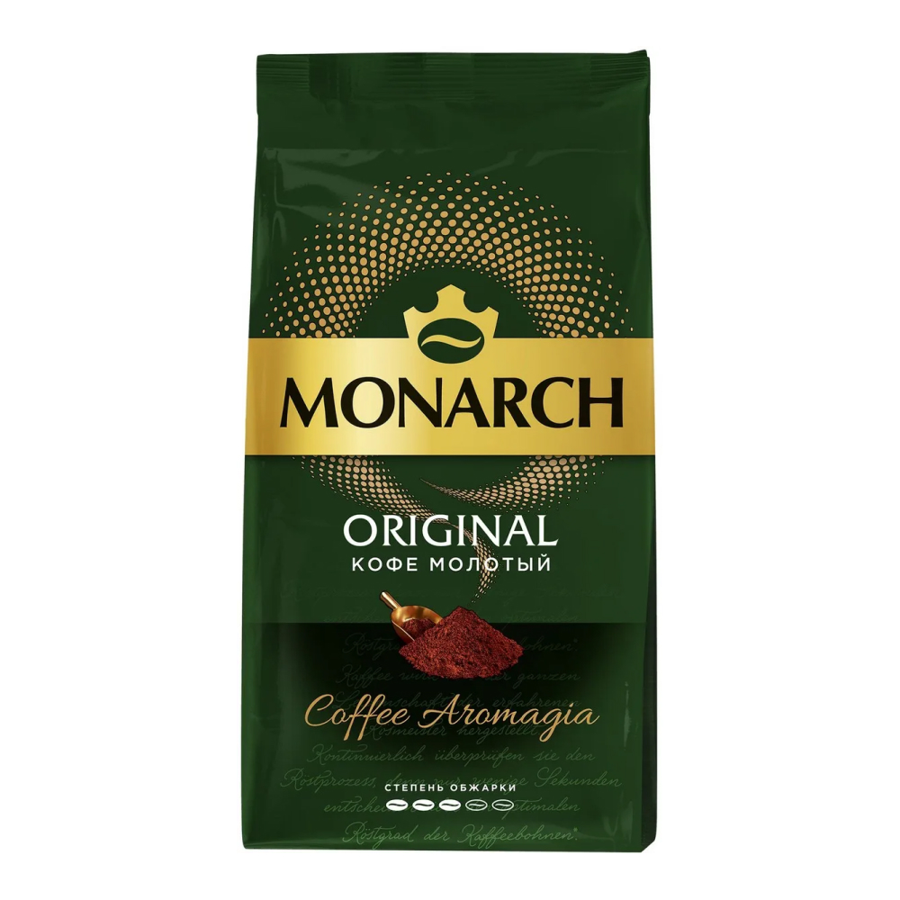 Кофе зерновой Monarch Original натуральный жареный, 230 г