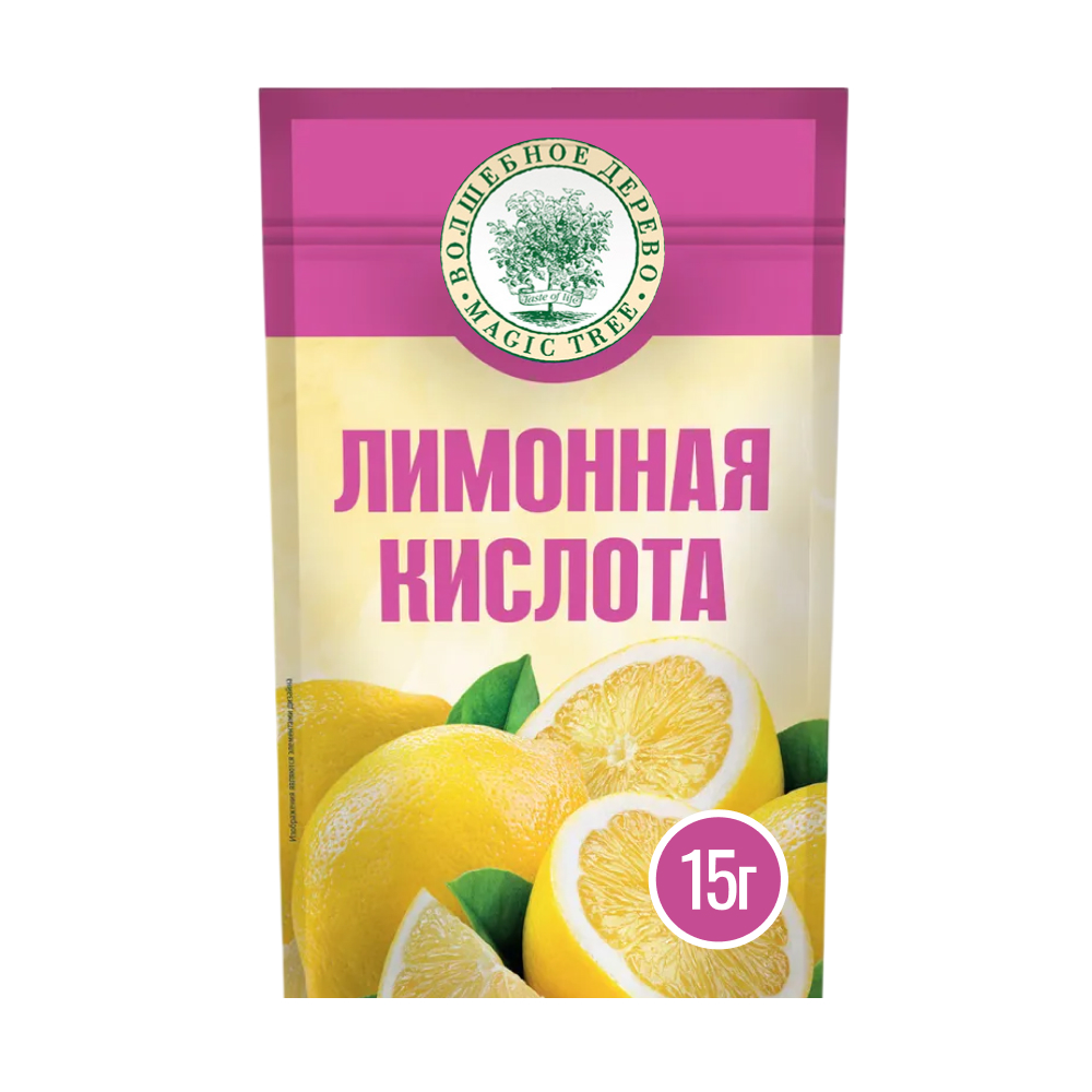 Лимонная кислота Волшебное дерево, 15 гр