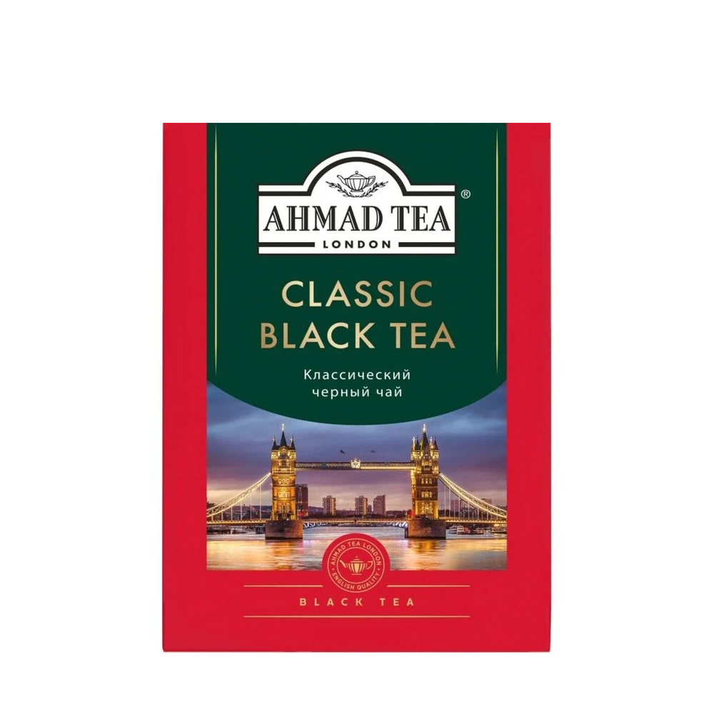 Черный чай Ahmad Tea Classic Black Tea листовой, 100 г
