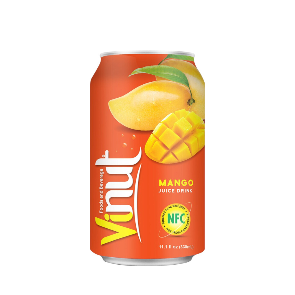 Сок Vinut Вьетнамский со вкусом манго, 330 мл