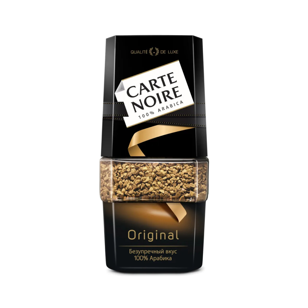 Кофе растворимый Carte Noire натуральный сублимированный, 95 г