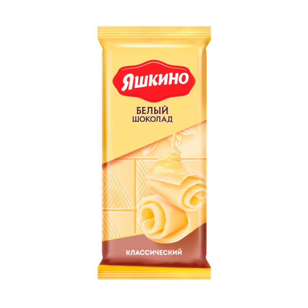 Шоколад Яшкино белый, 90 г