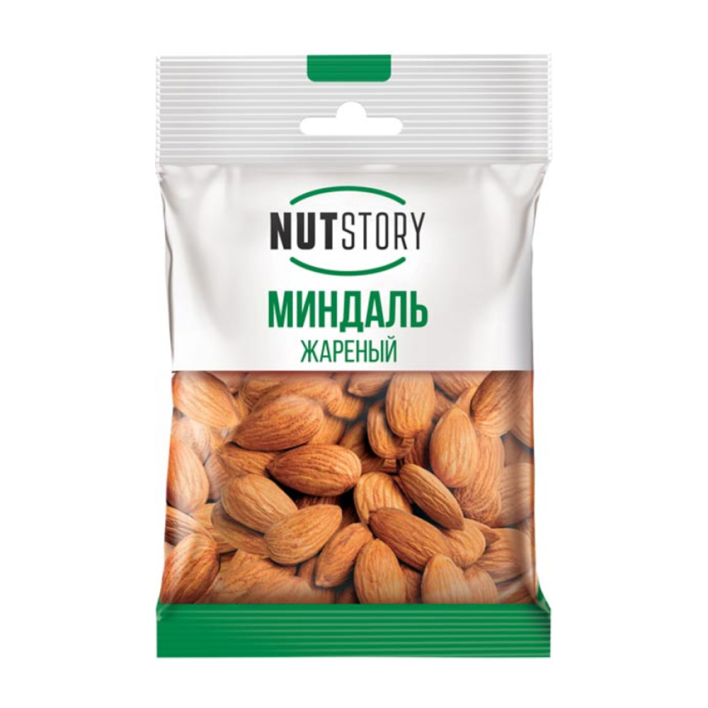 Миндаль NutStory жареный, 34 г