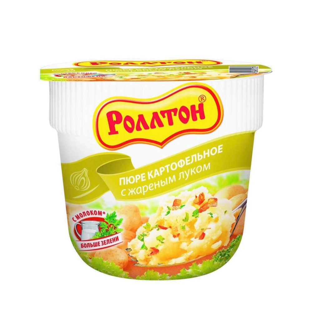 Пюре картофельное Роллтон Жареный Лук, 40 г