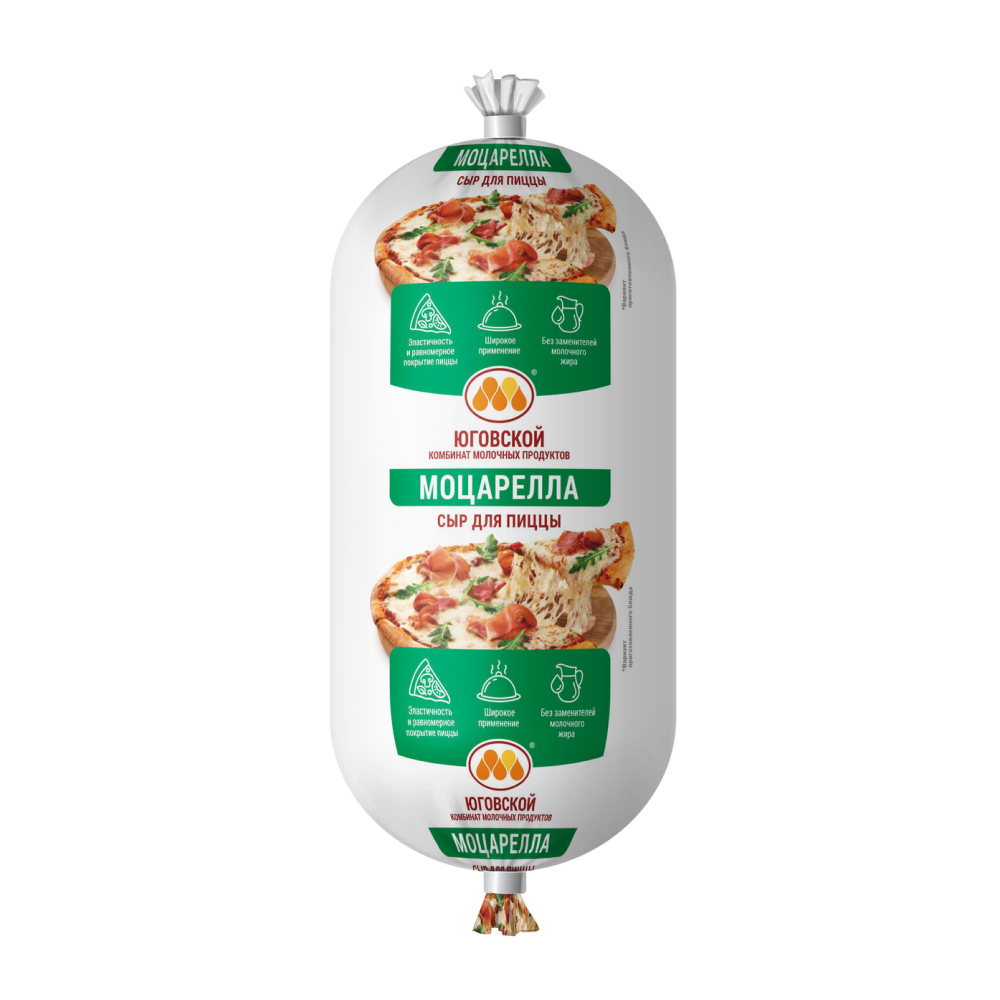 Сыр для пиццы Моцарелла Юговской КМП, 250 г