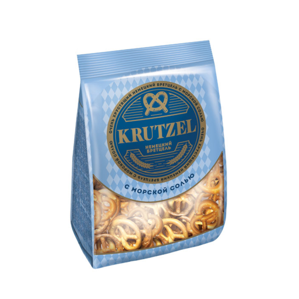 Крендельки Бретцель с солью Krutzel, 250 г