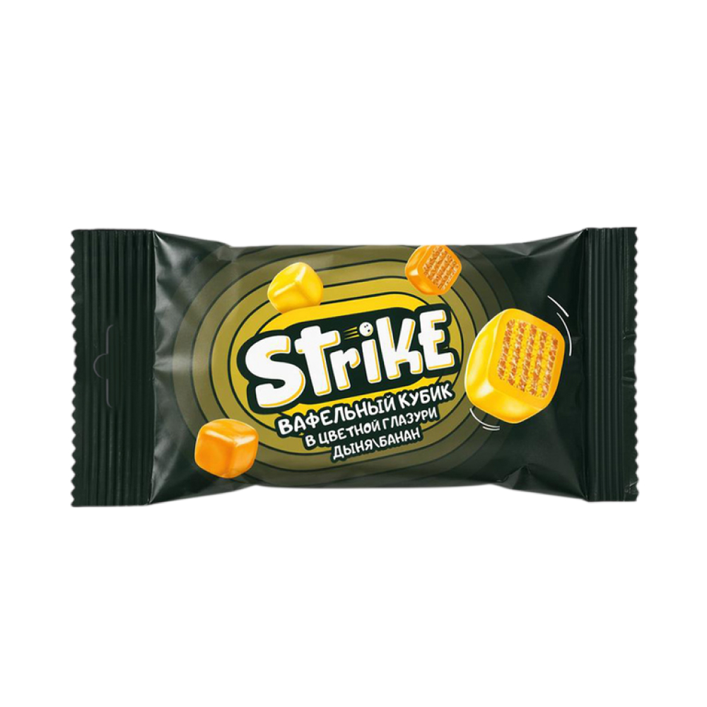 Драже Strike Вафельный микс дыня и банан, 40 г