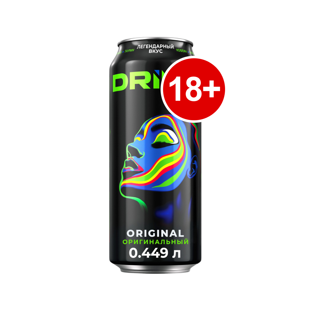 Энергетик Drive Me Original, 0.45 л