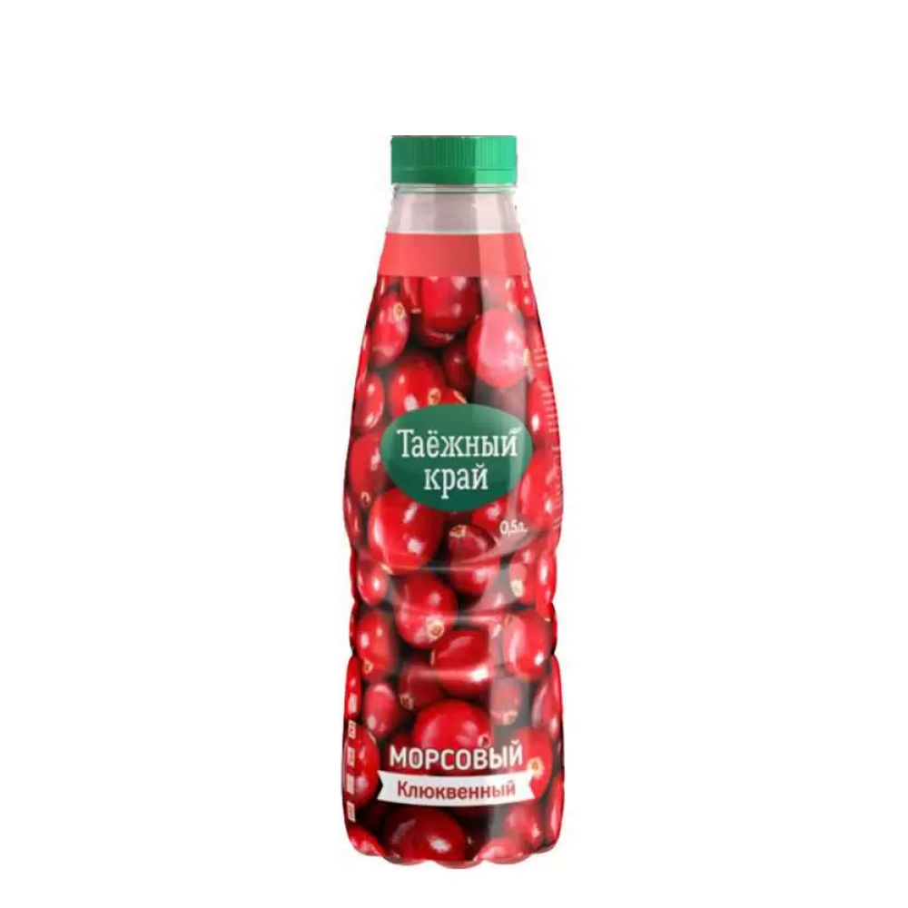 Морс Таежный край Клюква, 1 л