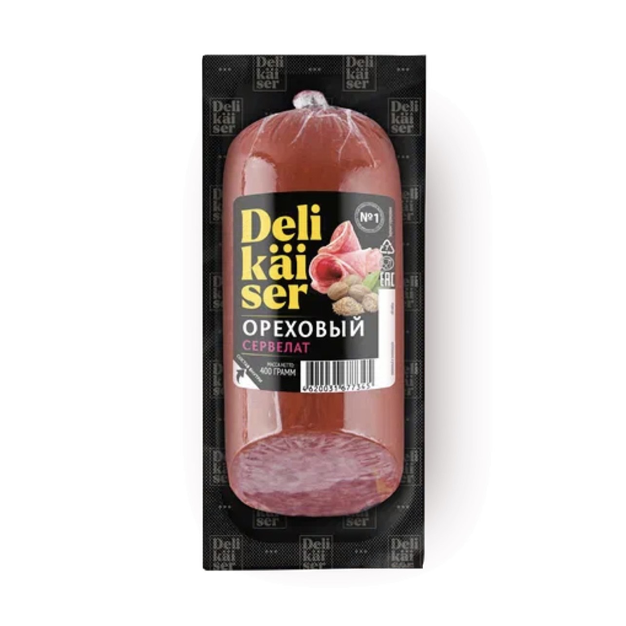 Сервелат Delikaiser Ореховый в/к , 300 г