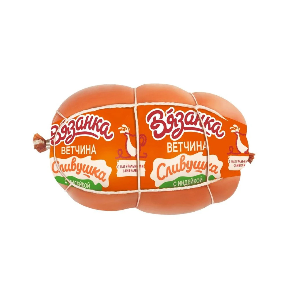Ветчина Вязанка Сливушка с индейкой, 300 г