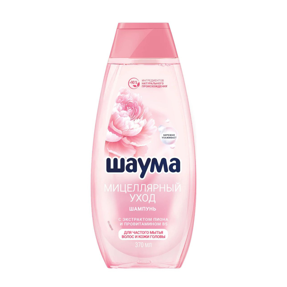 Шампунь Шаума Мицелярный уход, 370 мл