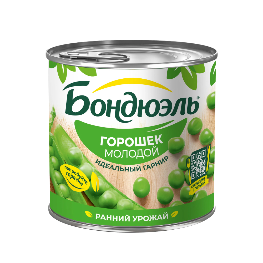 Горошек Бондюэль Молодой, 400 г