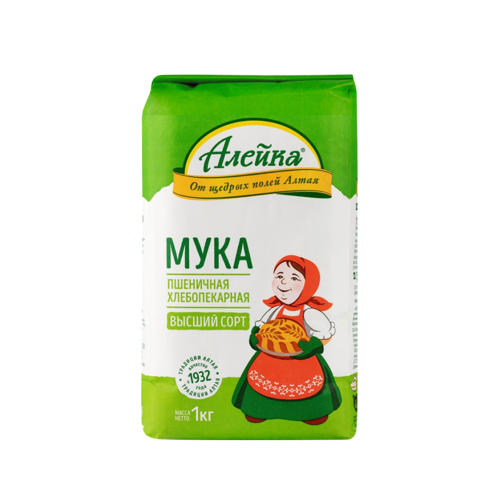 Мука Алейка пшеничная, 1 кг