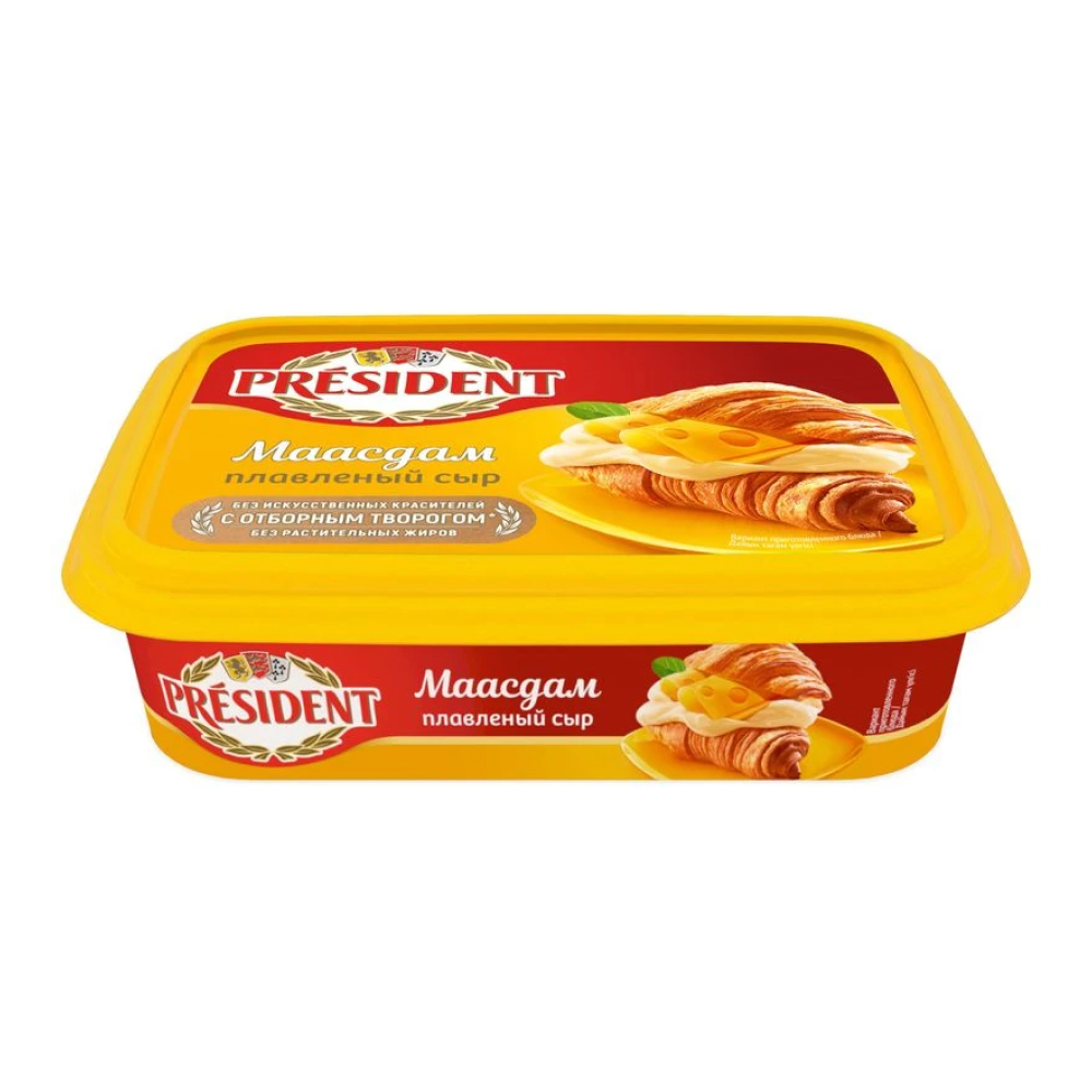 Сыр плавленый President Маасдам, 200 г