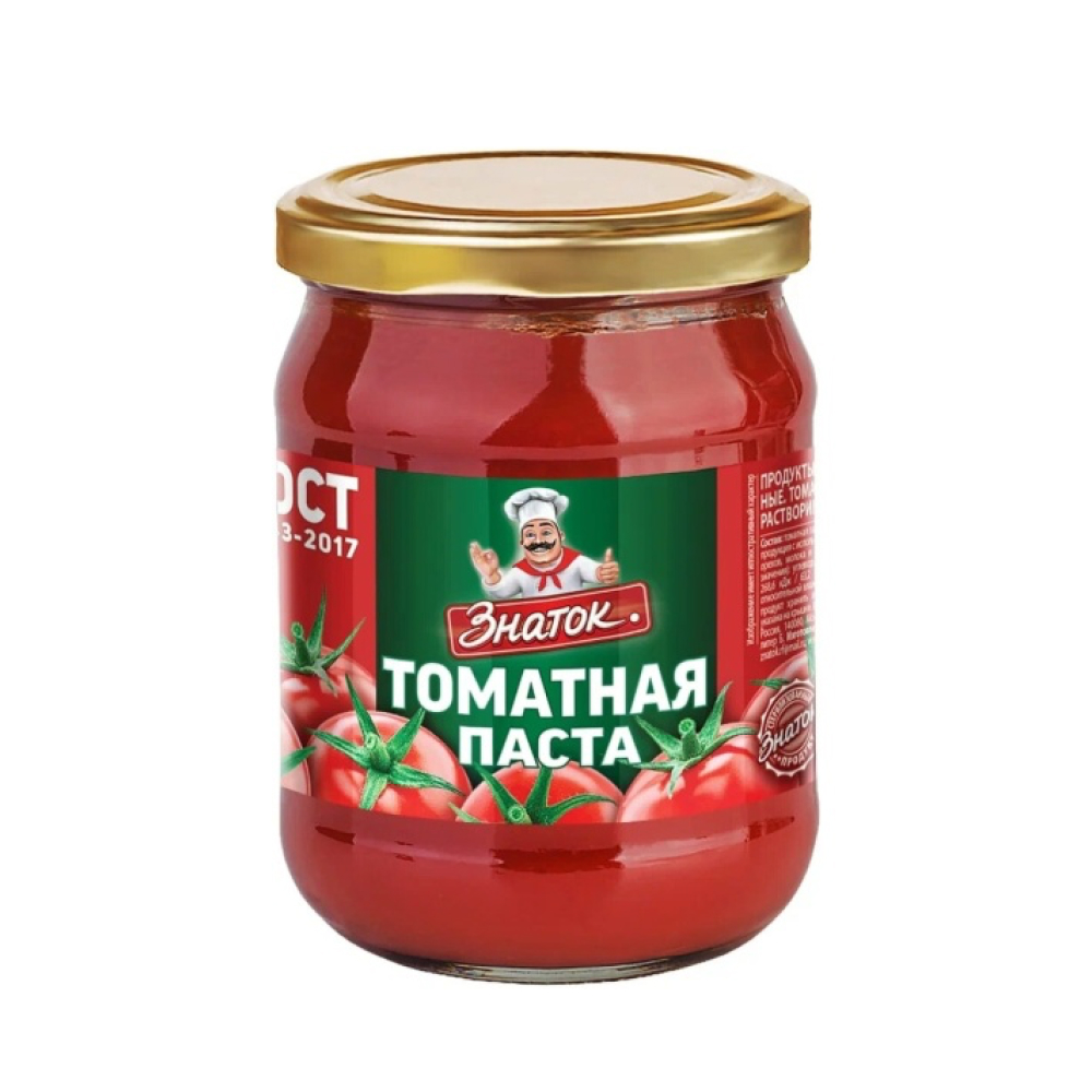 Томатная паста Знаток ГОСТ, 500 г