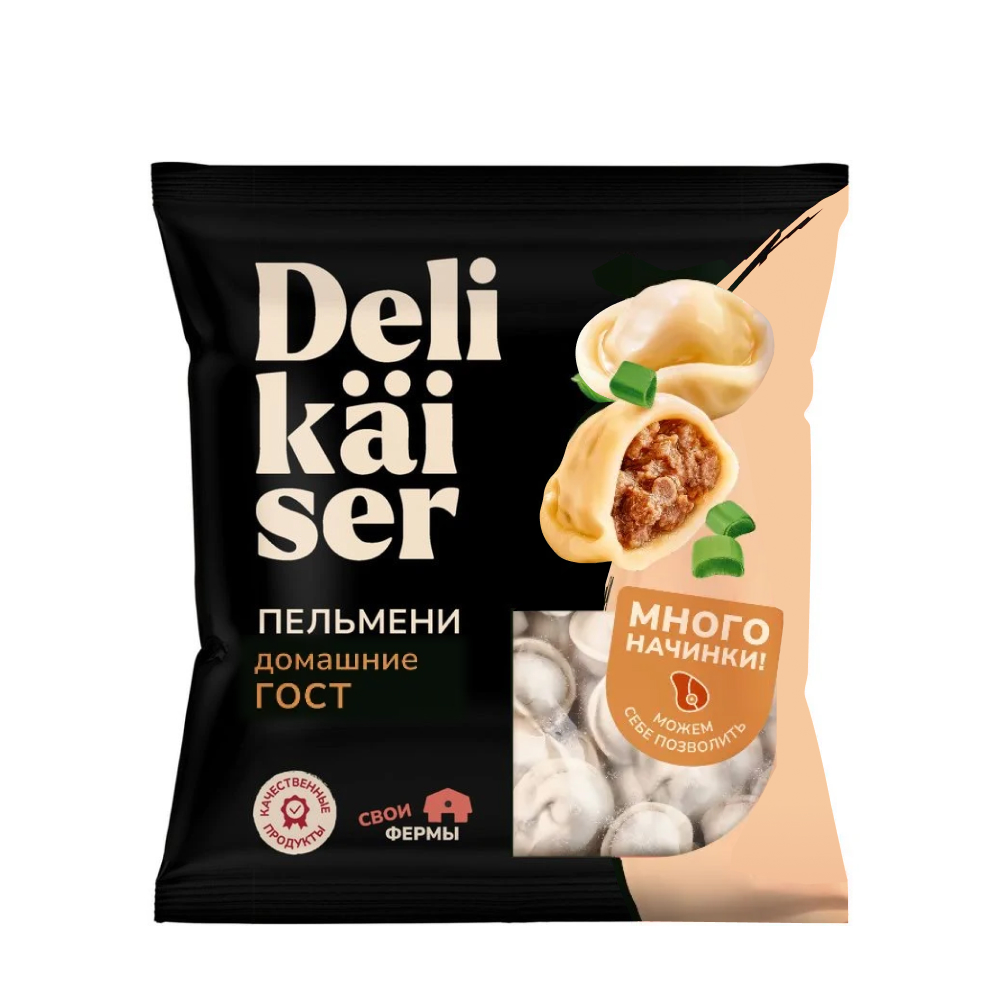 Пельмени Delikaiser Домашние ГОСТ, 400 г