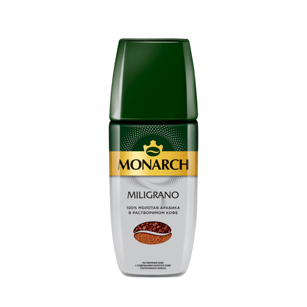 Кофе растворимый Monarch Miligrano сублимированный, 90 г