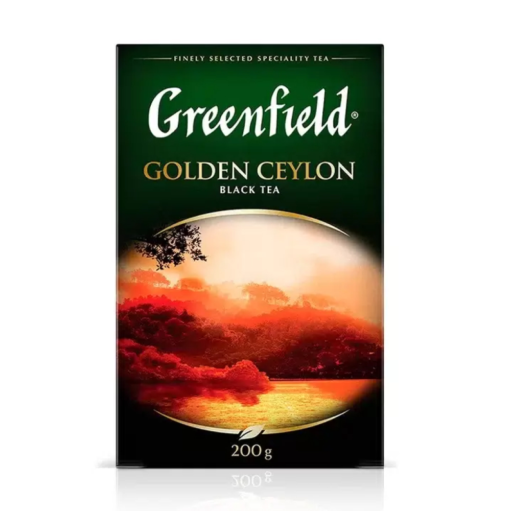 Чай черный Greenfield Golden Ceylon листовой, 200 г