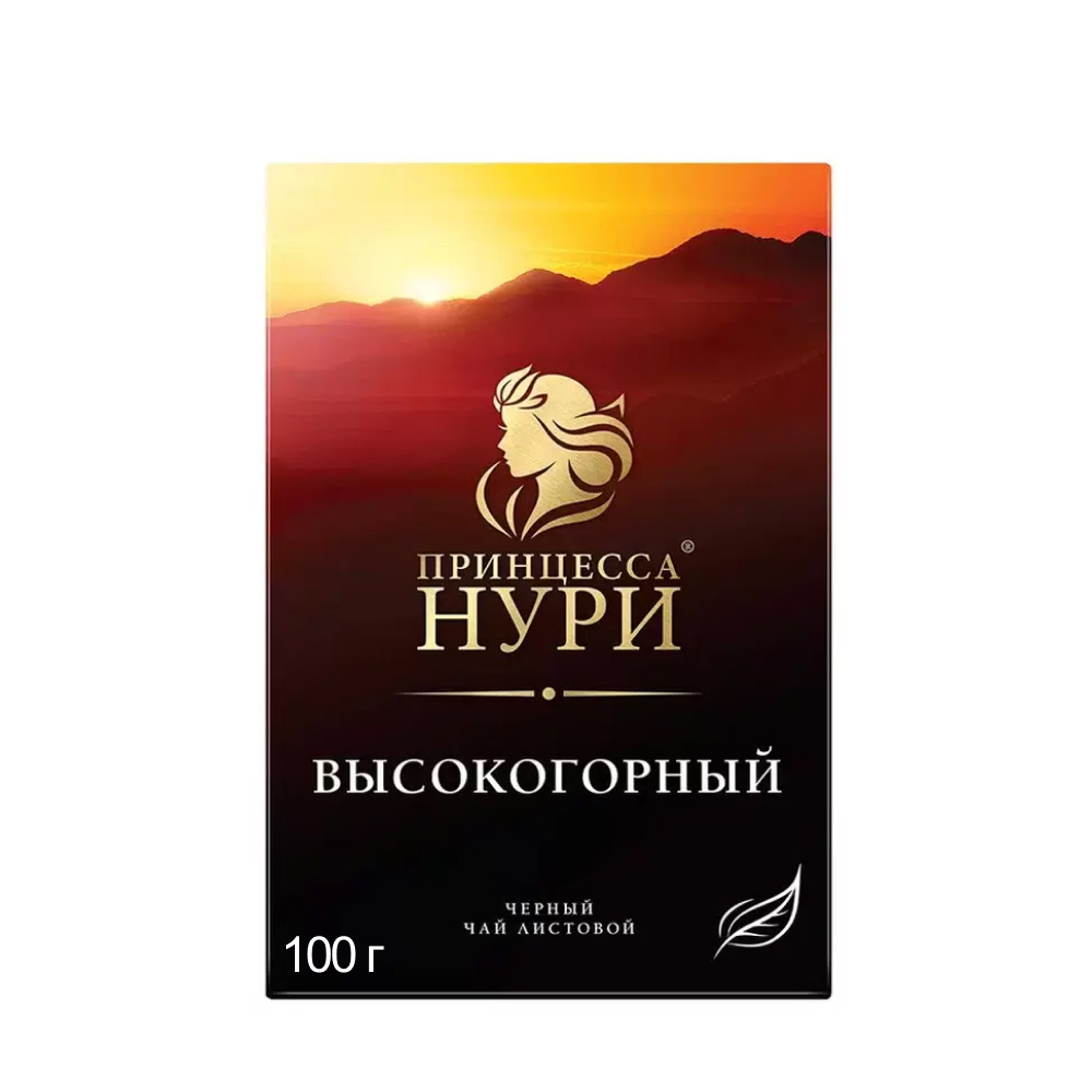 Чай черный Принцесса Нури листовой, 100 г