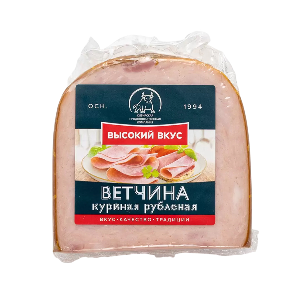 Ветчина куриная Сибирский ПК рубленая, 350 г