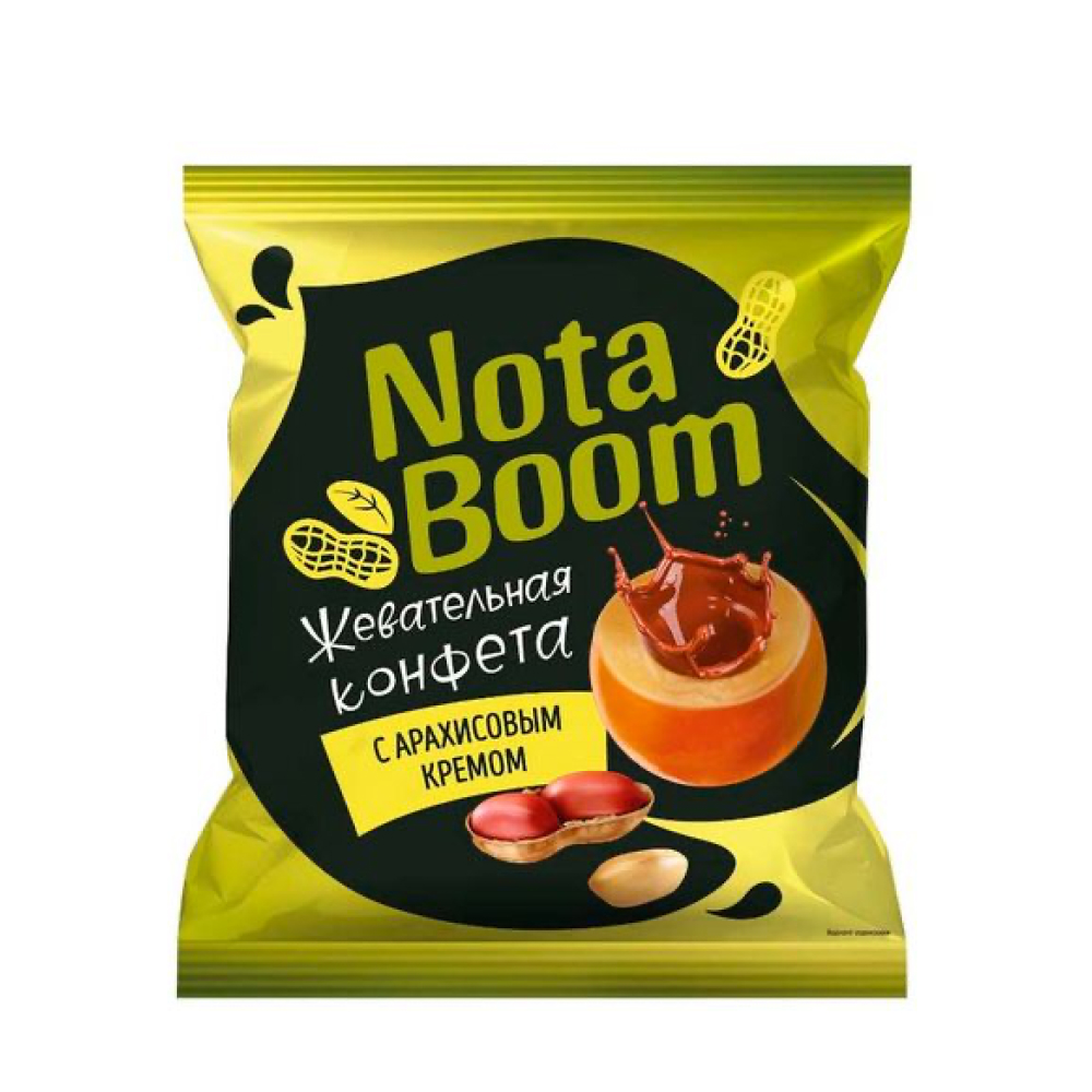 Жевательные конфеты NotaBoom с арахисовой начинкой, 500 г