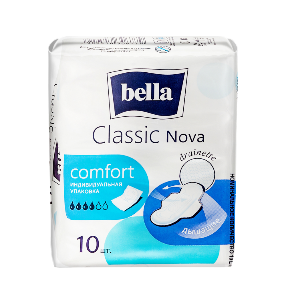 Прокладки Bella Classic Nova Comfort, 10 шт