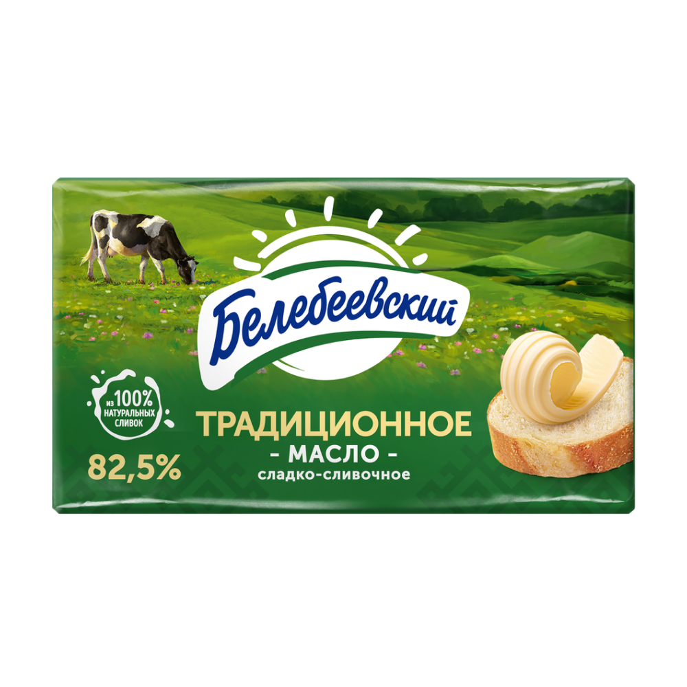 Масло Белебеевское Традиционное 82.5%, 170 г