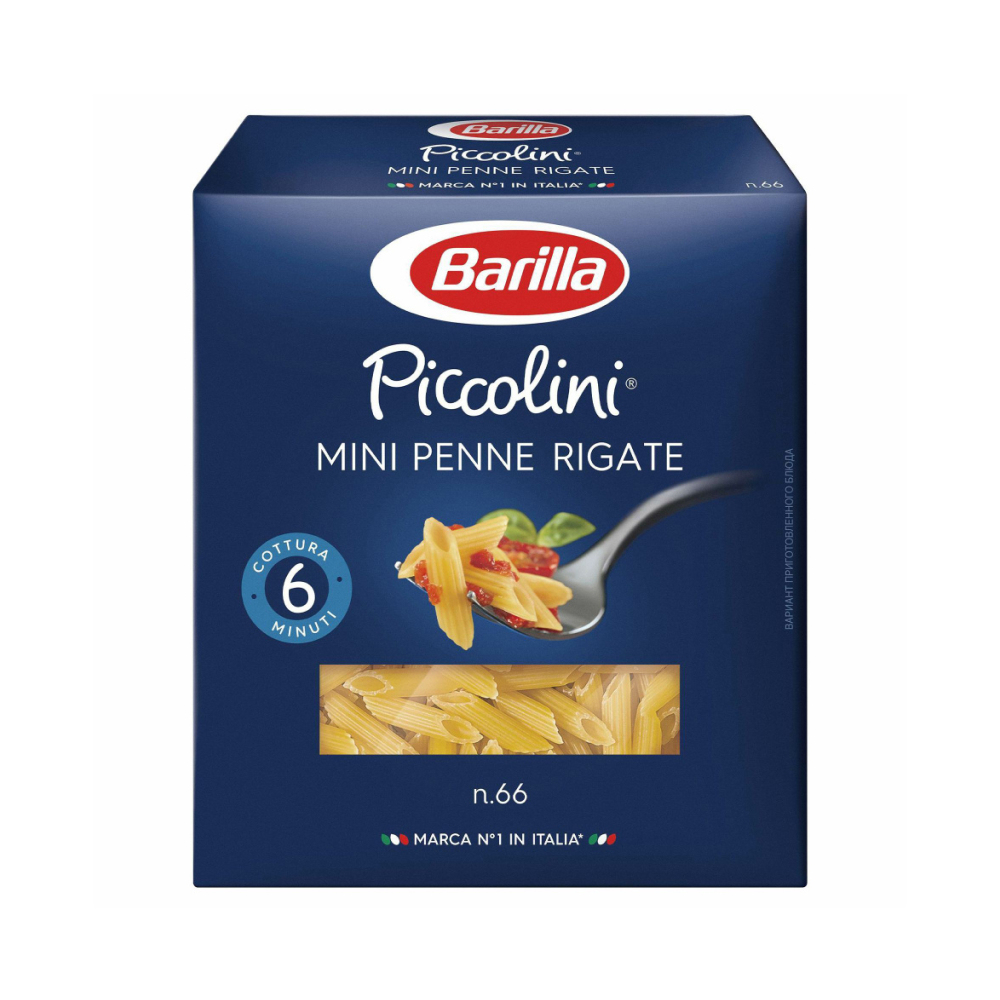 Макароны Barilla Mini Penne Rigate, 450 г
