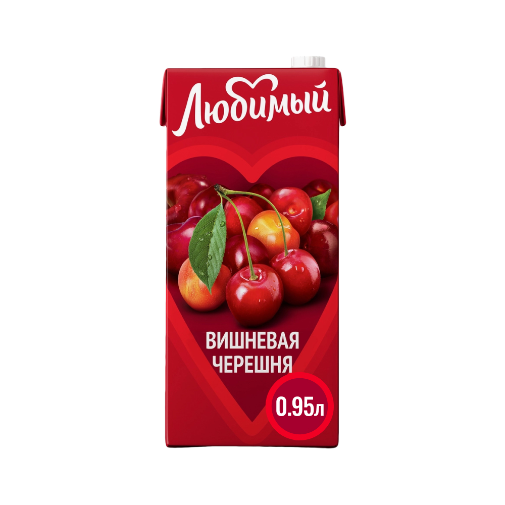 Нектар Любимый Вишневая черешня, 0.95 л