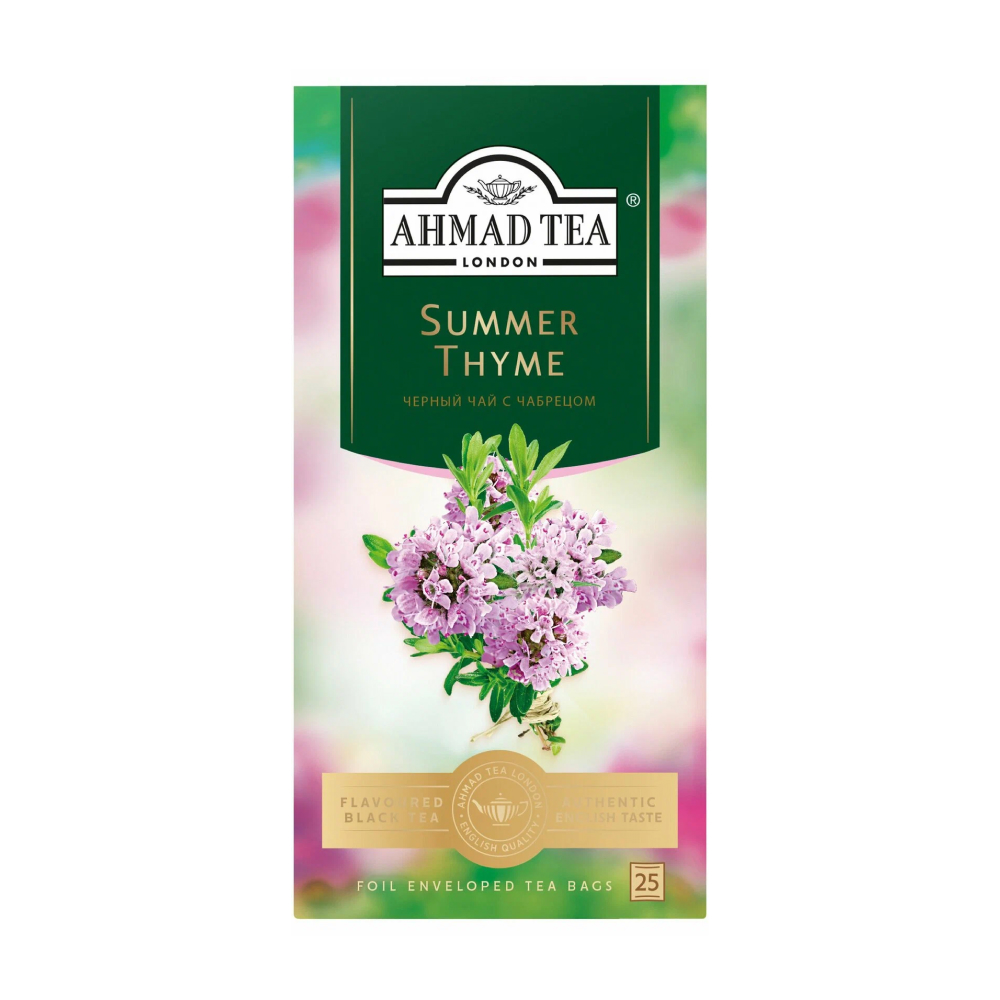 Чай черный Ahmad Tea Summer Thyme Летний Чабрец, 25 п