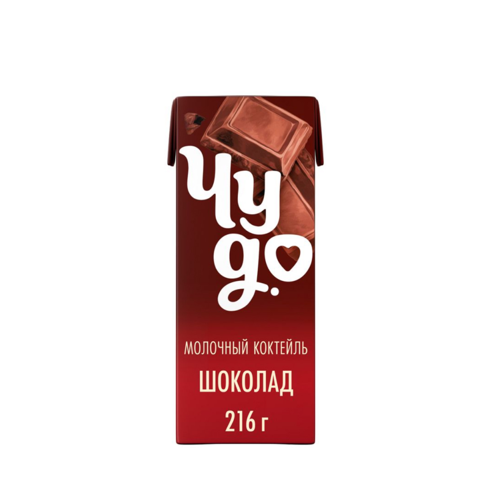 Коктейль молочный Чудо Шоколад 3%, 200 мл