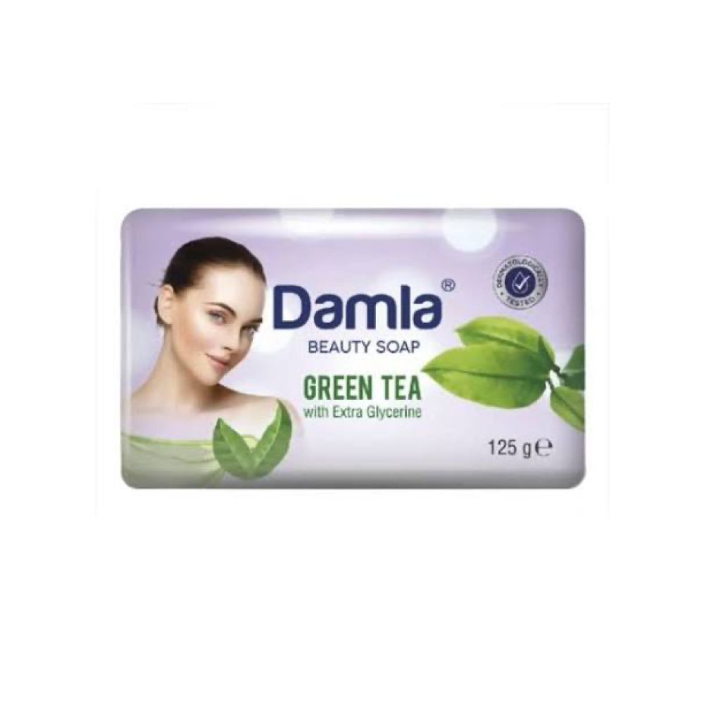 Мыло глицериновое Damla Green tea, 125 г