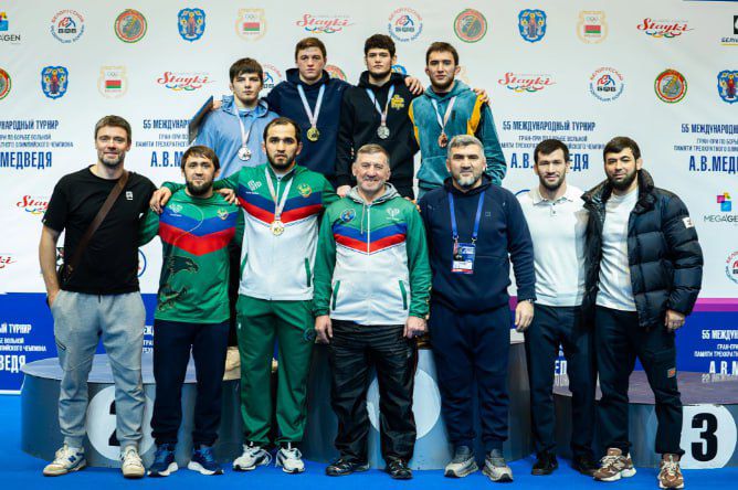 Борцы Дагестана стали триумфаторами турнира памяти Александра Медведя в Минске
