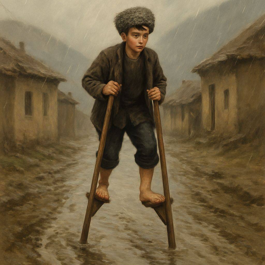 Ходули как часть быта: в Дагестане их использовали вплоть до начала XX века