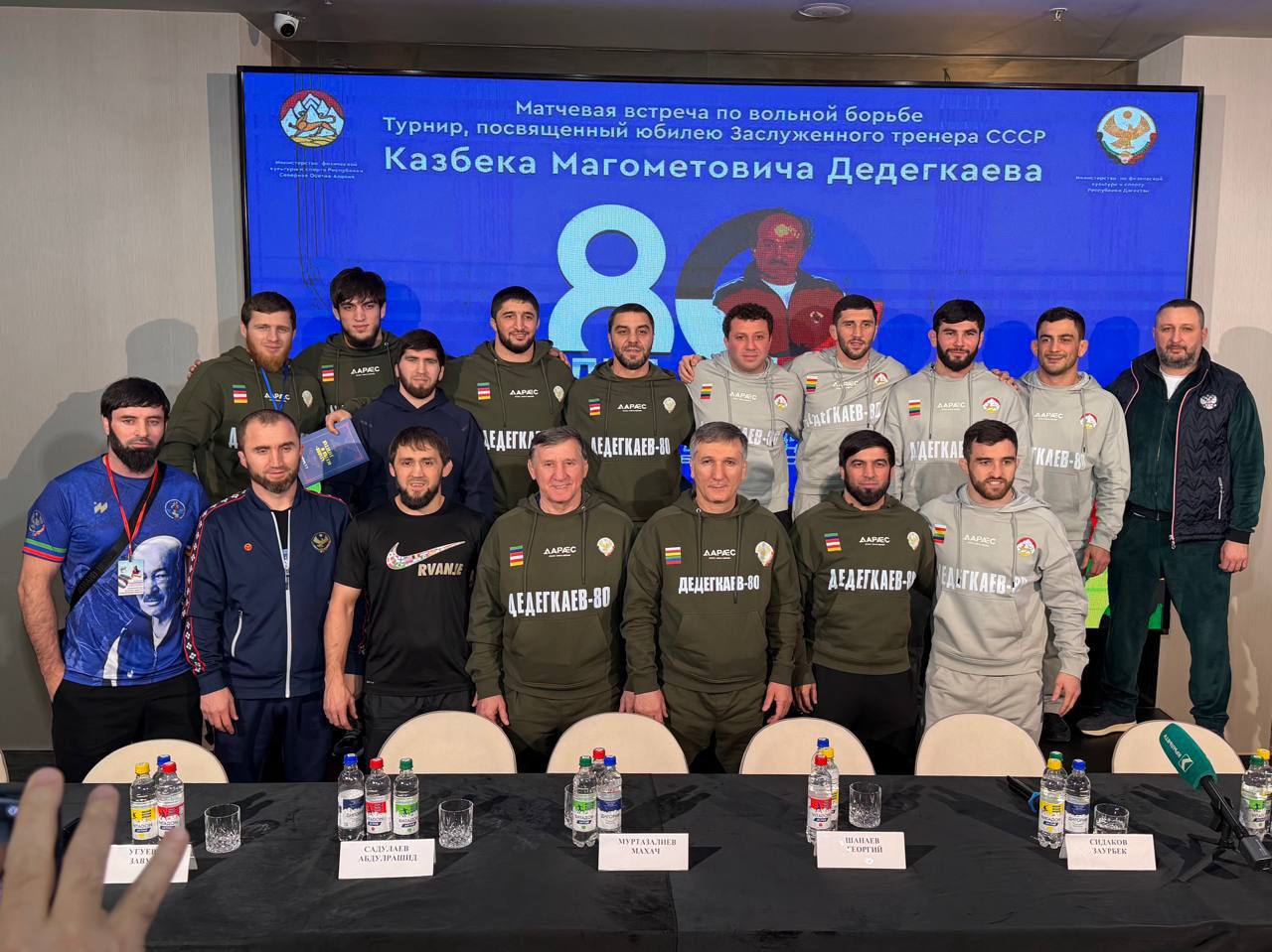 Матчевая встреча между сборными Северной Осетии – Алании и Дагестана по вольной борьбе завершилась вничью