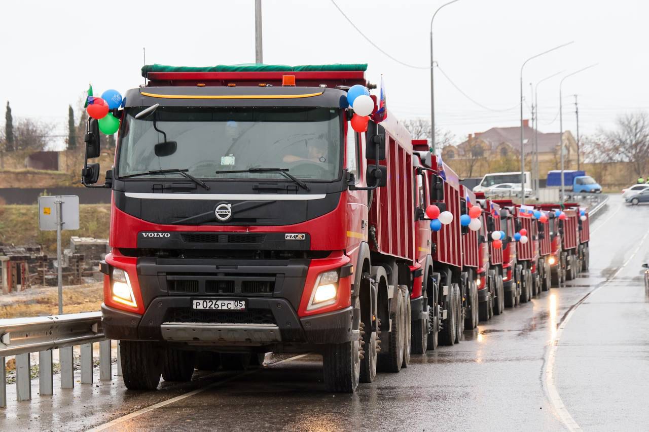 В Дербенте открывалась новая автомобильная дорога в обход города