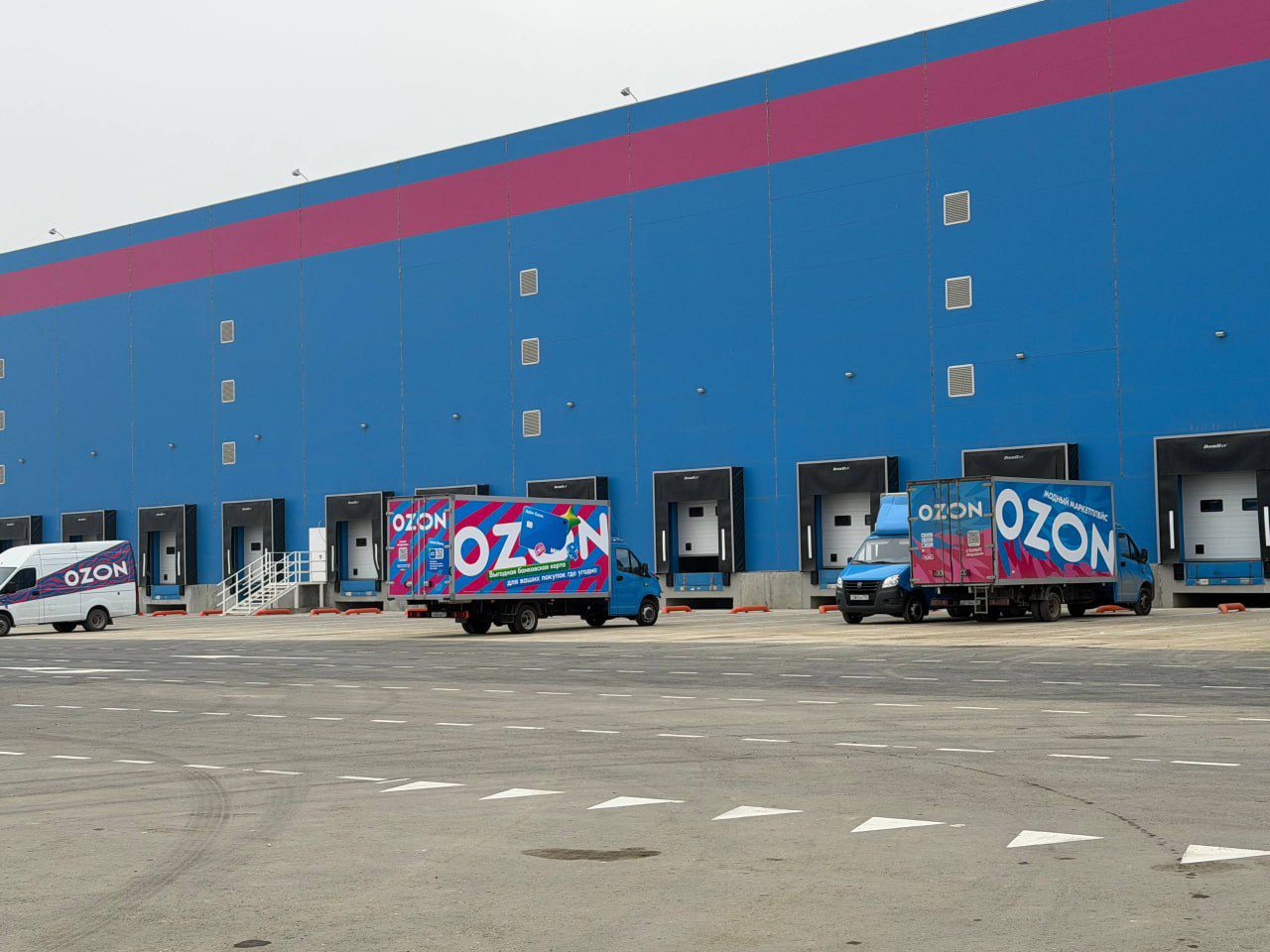 Вторая очередь крупнейшего логистического центра Ozon в Дагестане заработает в 2026 году