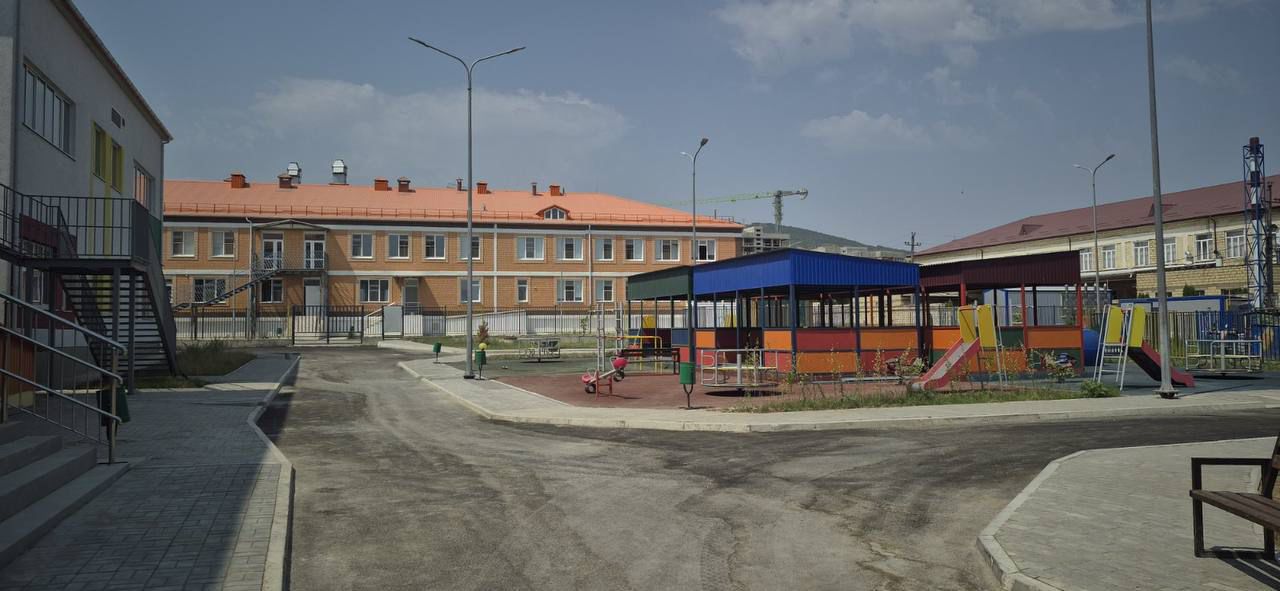 В Дербенте завершилось строительство детского сада на 250 мест