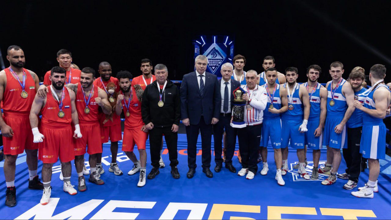 Дагестанский боксер Рамазан Дадаев помог «Динамо» одержать победу над сборной мира