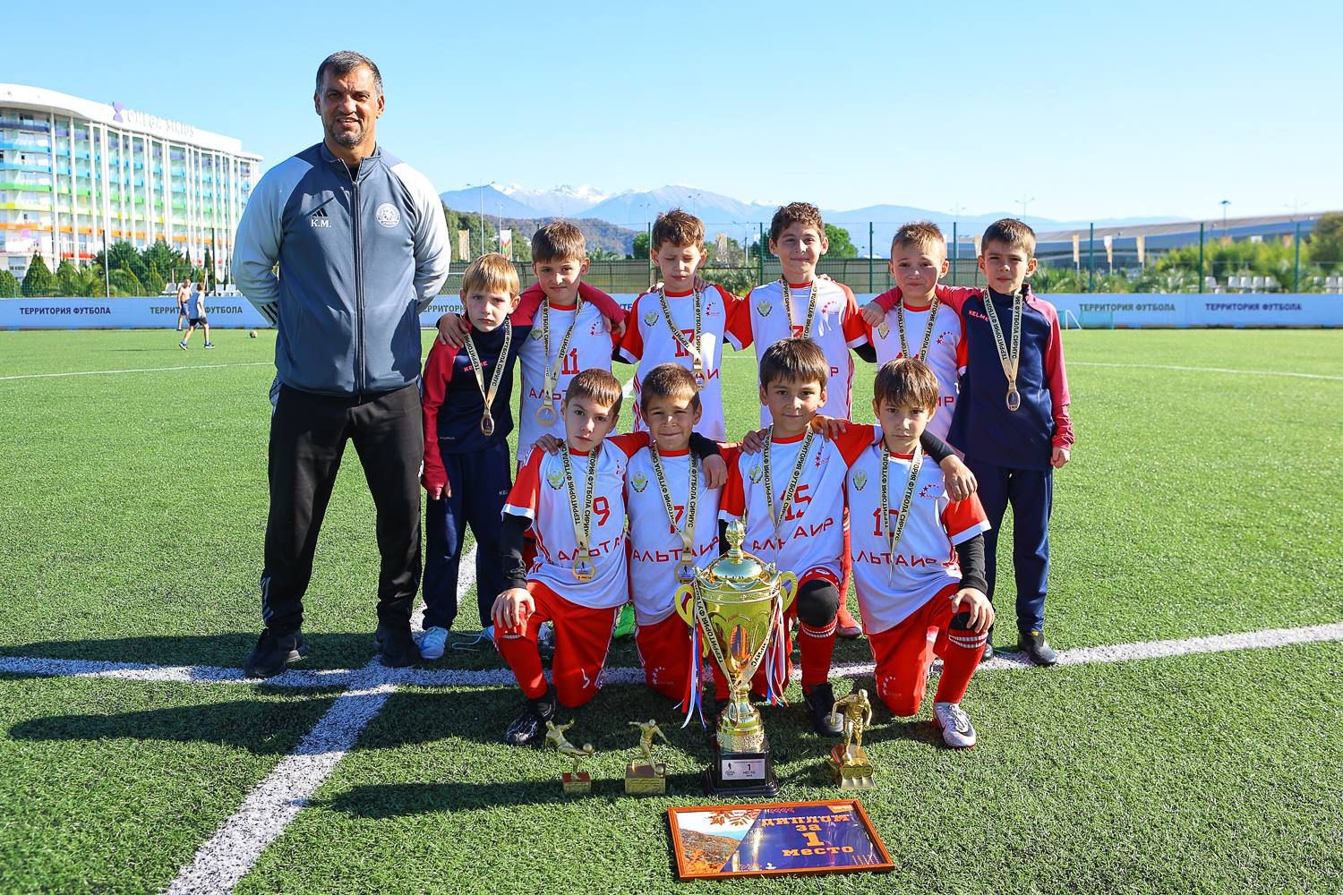 Юные футболисты из Дагестана — победители Всероссийского турнира «Территория футбола Сириус»