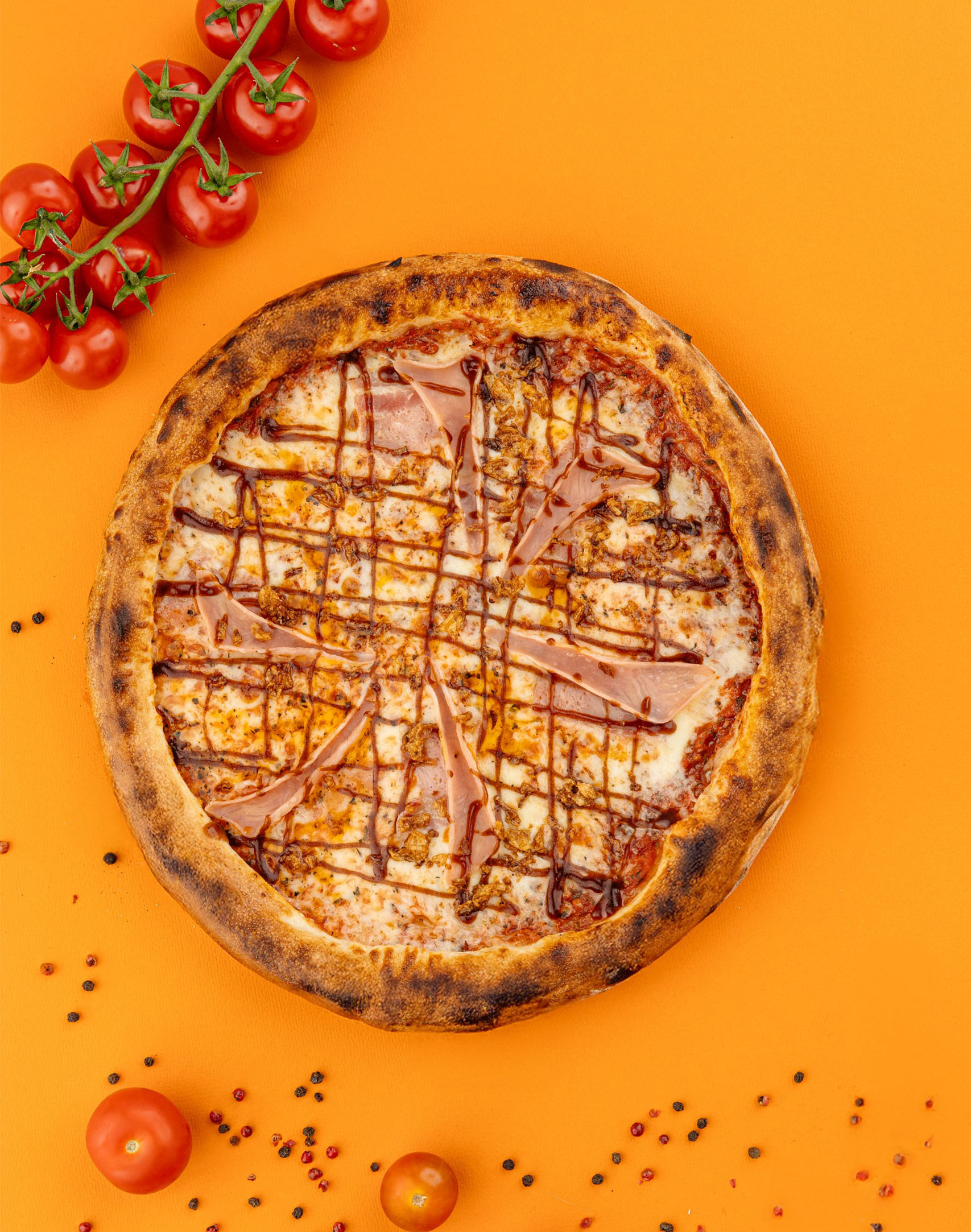 Пицца Ветчина барбекю