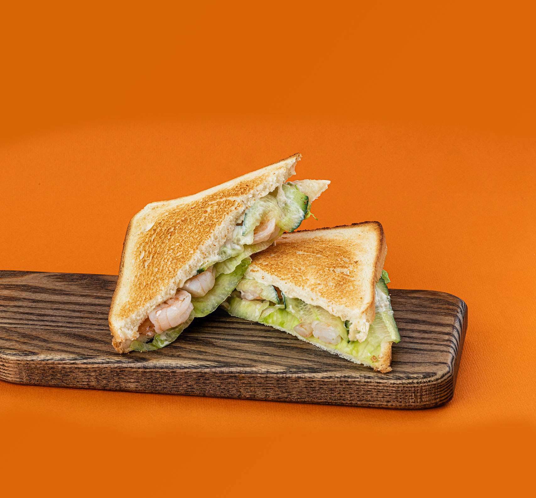 Сэндвич с креветкой