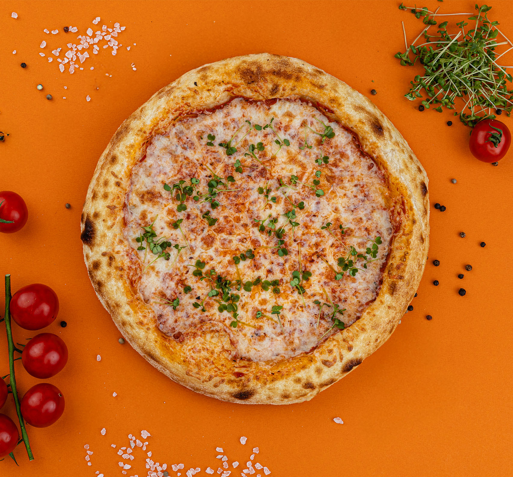 Пицца Маргарита моцарелла