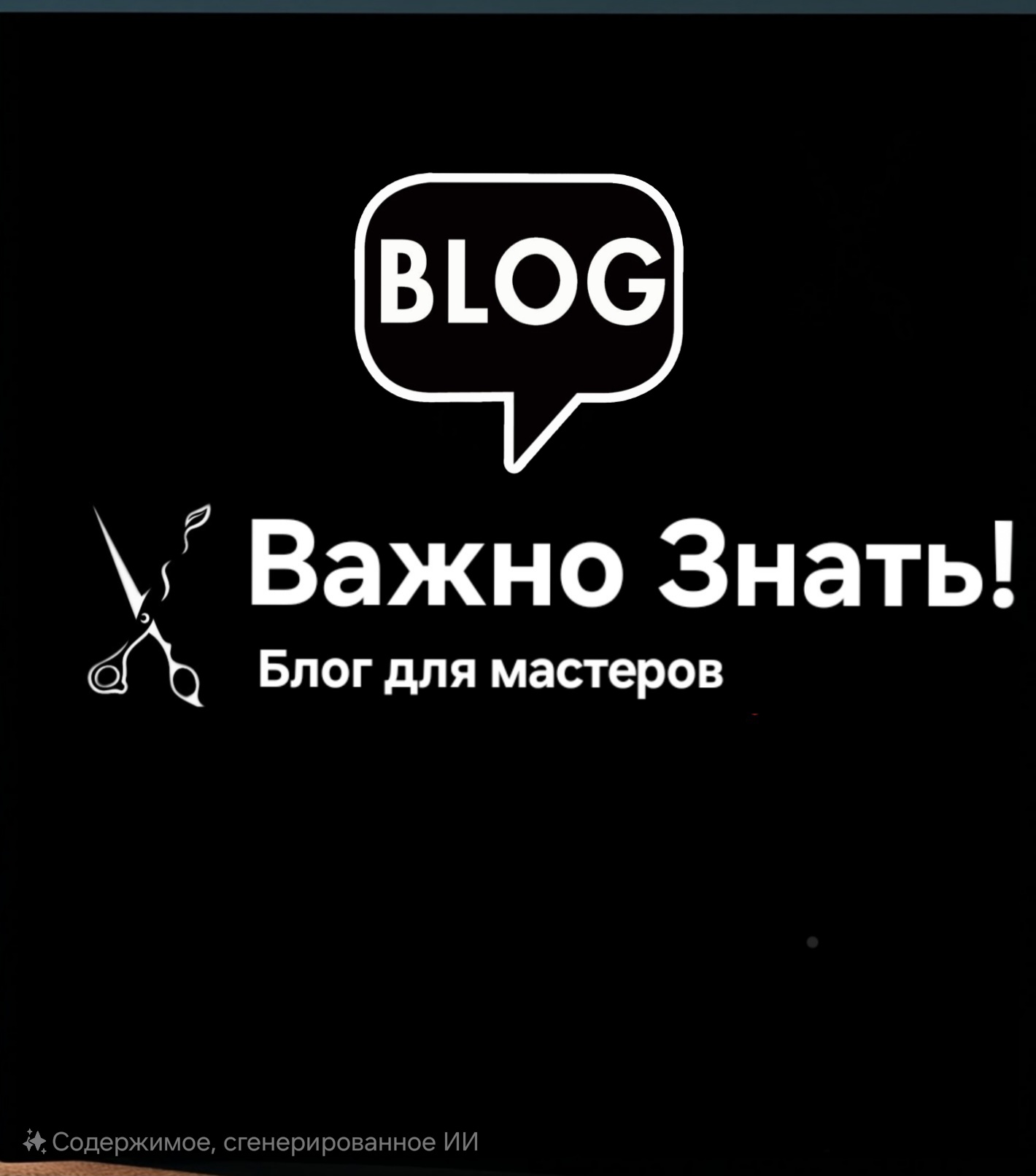 Важно знать! Блог для мастеров