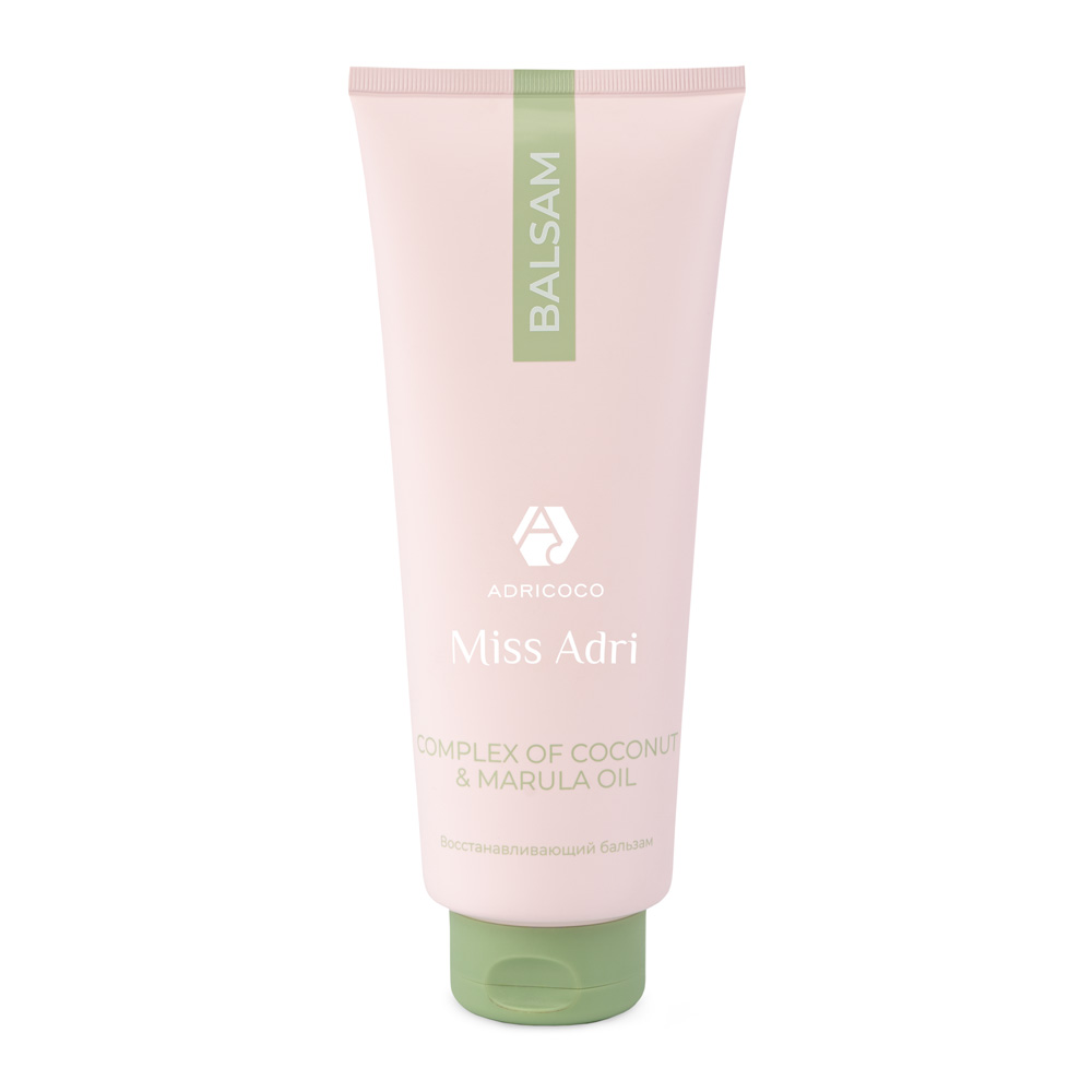 ВОССТАНОВЛЕНИЕ бальзам 400мл Miss Adri Complex of coconut & marula oil