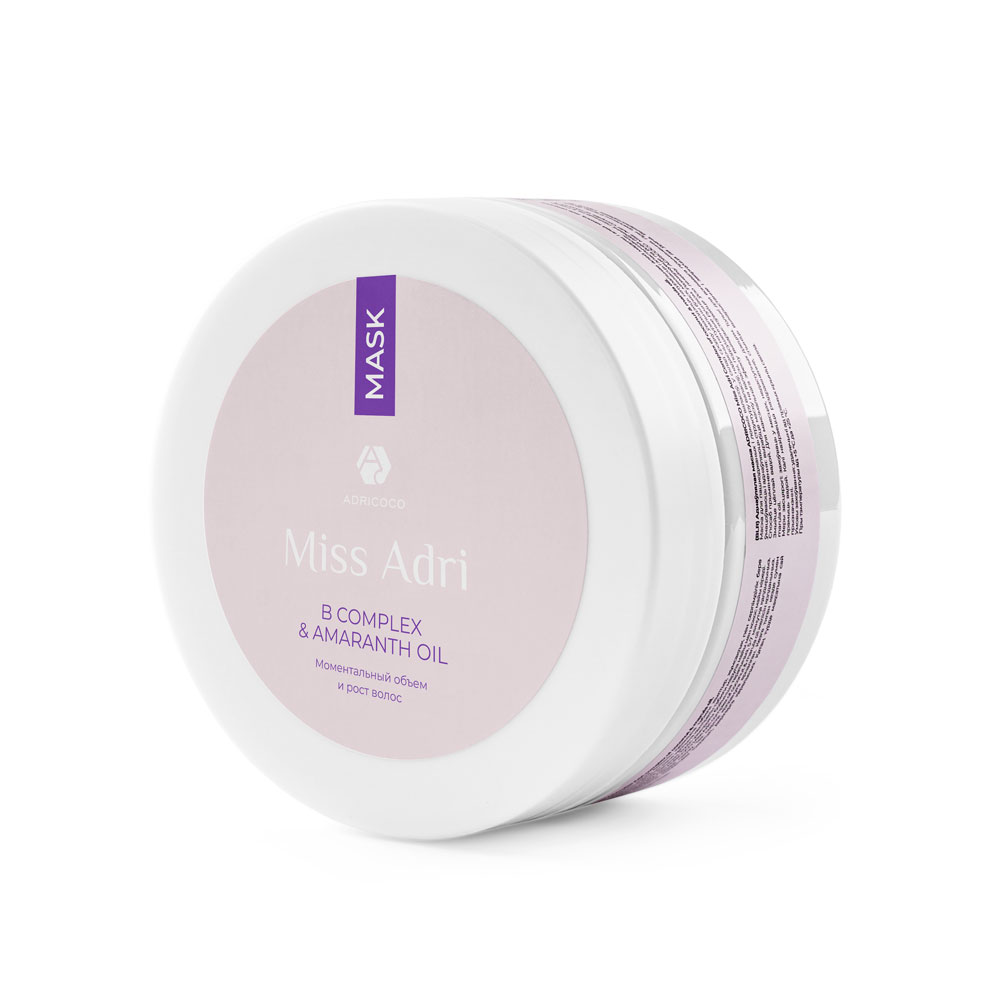 ОБЪЕМ маска 200мл Miss Adri B complex & amaranth oil