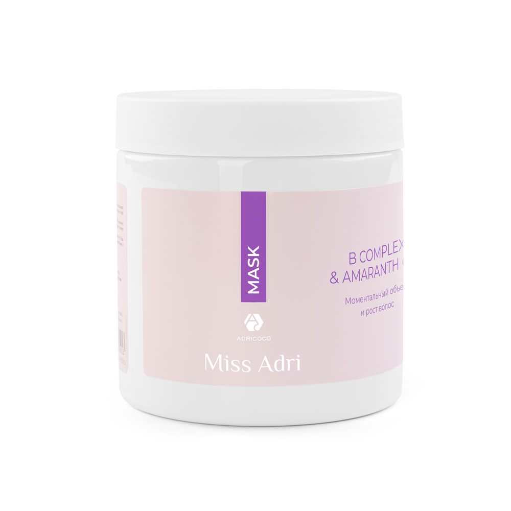 ОБЪЕМ маска 500мл Miss Adri B complex & amaranth oil